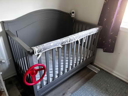 Photo of free Wooden Crib (Oakville) #2