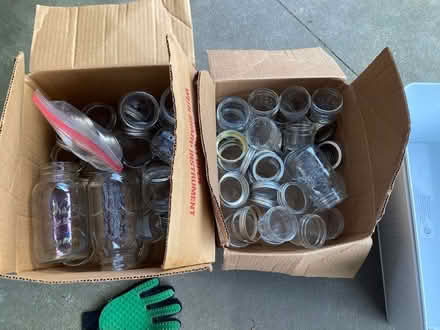 Photo of free Mason jars, pet, party supplies (Avalon and Genesee) #4
