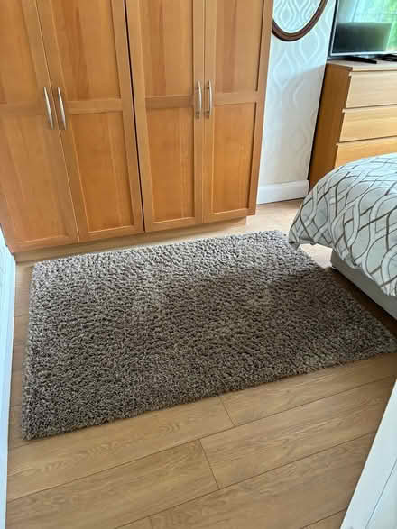 Photo of free Two tables two rugs and lawn mower (Belgard Heights) #2