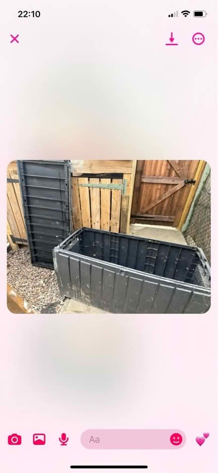 Photo of free Plastic long storage unit (Great billing Northamtpon) #1
