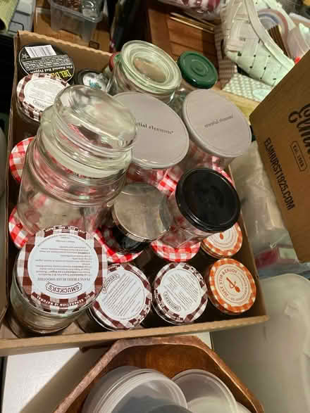 Photo of free Empty clean jars with lids (center moriches NY) #3