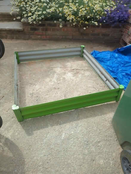 Photo of free Metal sandpit frame with liner (Beckley OX3) #2