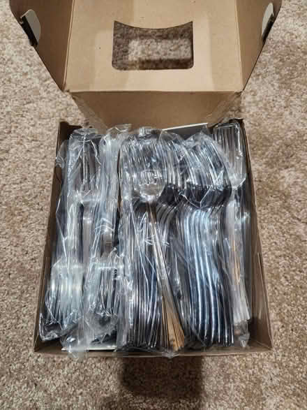 Photo of free Plastic Dinner Forks and Knives (Jessup, Maryland) #2