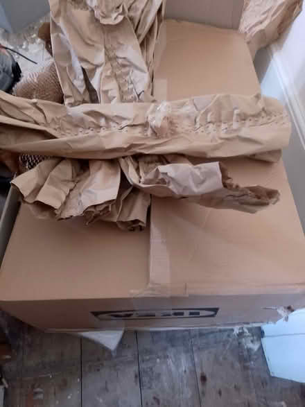 Photo of free Large box and packing paper (Wallasey) #1