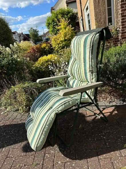 Photo of free Garden chair - reclining / folding (Enfield EN2) #3