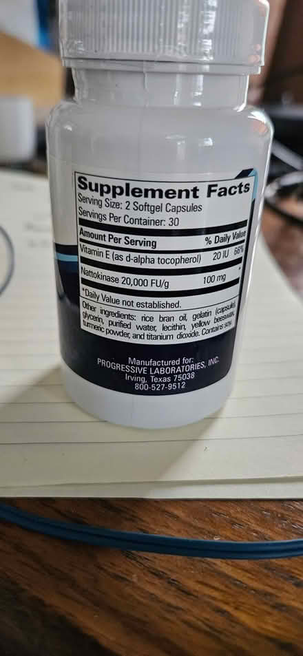 Photo of free Nattokinase with Vit E (Highlands, NJ) #2