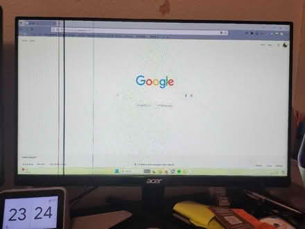 Photo of free Acer 24 inch monitor (damaged) (Odd Down BA2) #1