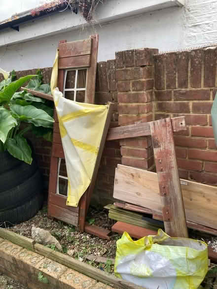 Photo of free Dismantled wooden tree playhouse (Croydon) #2