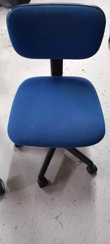 Photo of free blue office chair (Builth Wells) #1