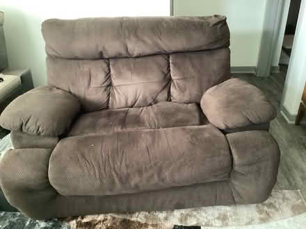 Photo of free Loveseat recliner (Colorado Springs) #2