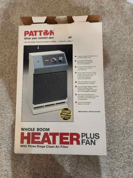 Photo of free Whole Room Heater Plus Fan (Jessup, Maryland) #3