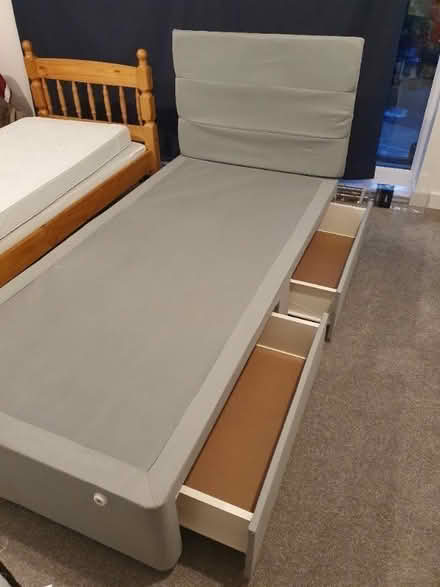 Photo of free Single Divan Bed with mattress (DA11) #3