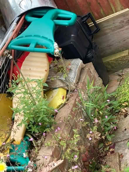 Photo of free Dismantled wooden tree playhouse (Croydon) #2