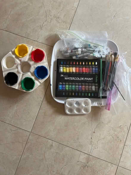 Photo of free Art supplies (Saratoga) #1