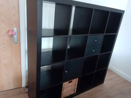 Photo of free Ikea black square block of shelves (16 compartments) (Oxford OX1) #4