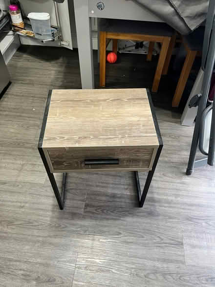 Photo of free Single drawer bedside cabinet (Heywood OL10) #1
