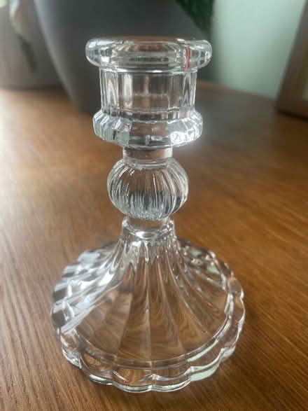 Photo of Glass candlesticks (New Hinksey OX1) #1