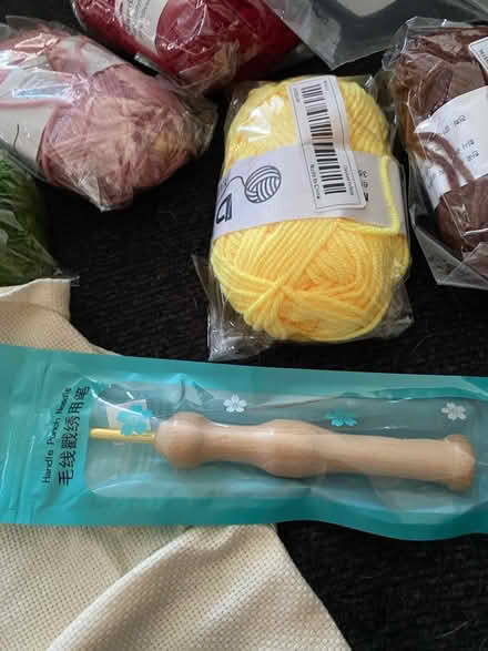 Photo of free needle yarn punching kit (Ridley Park) #2