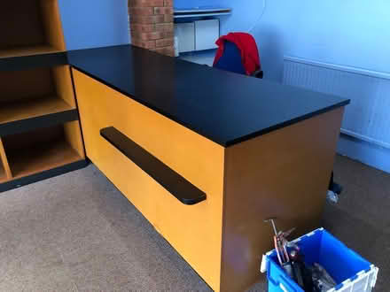 Photo of free Heavy Wooden Counter (Oaklands, St Albans) #1