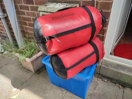 Photo of free 2 sleeping bags, identical (Burbage LE10) #1