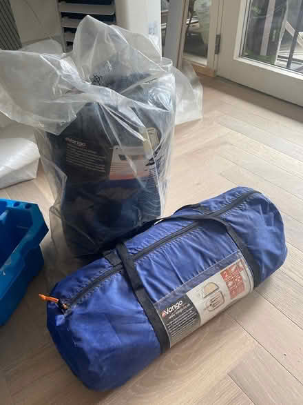 Photo of free Vango 2 person tent + sleeping bag (Hackney Wick) #1
