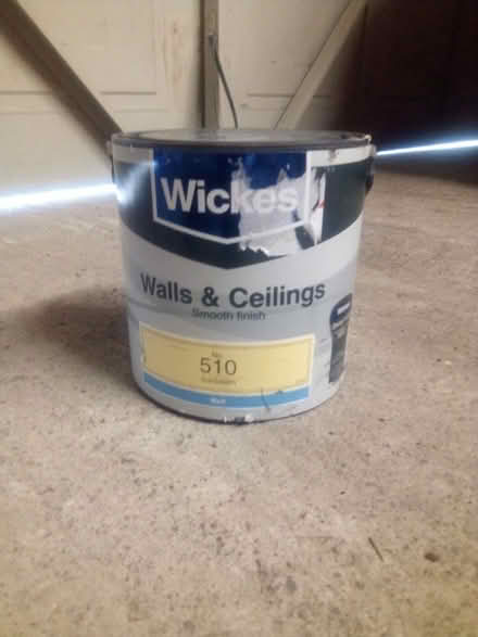 Photo of free Wickes Yellow Matt Emulsion Paint (Bath & North East Somerset) #1
