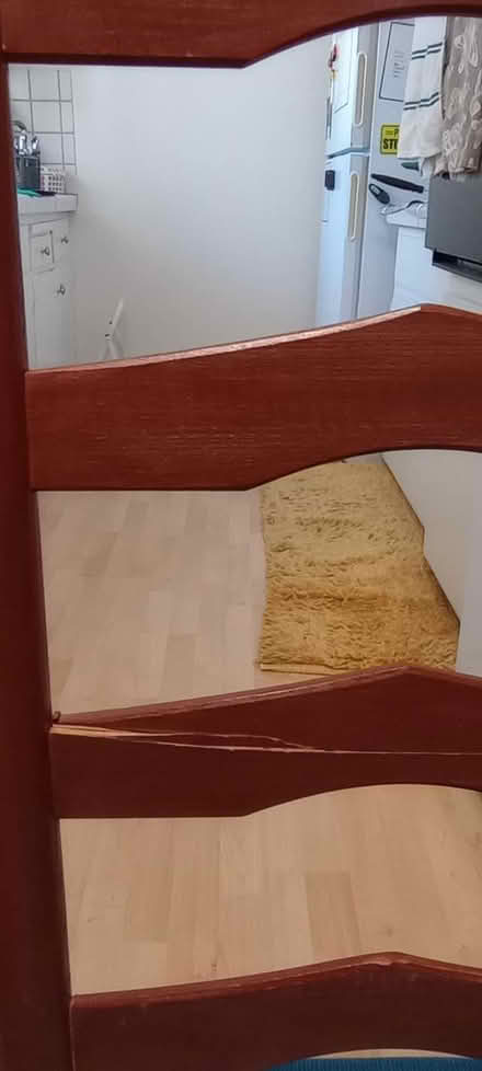Photo of free 3 dining table chairs (Downtown Palo Alto) #2