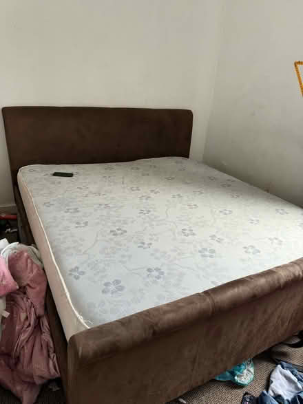 Photo of free Super kind bed with mattress (BL9) #2
