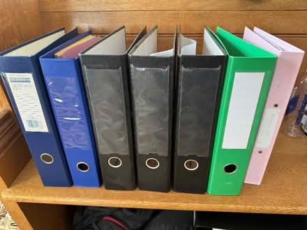 Photo of free Lever arch files x6 (Oxshott KT22) #1