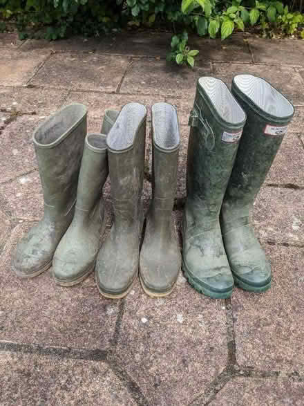 Photo of free Three pairs of wellington boots (Coulsdon CR5) #1