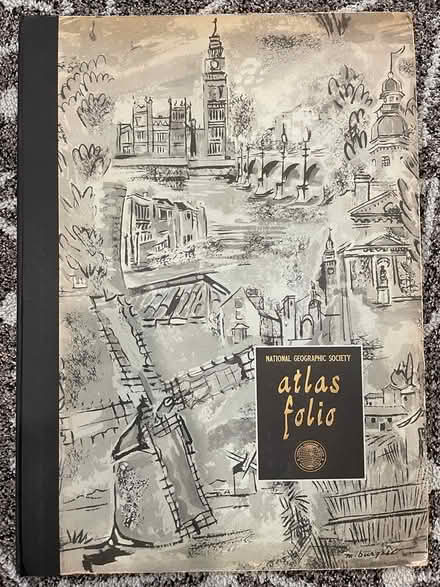 Photo of free Vintage National Geo Society Atlas (Silver Spring Four Corners) #1