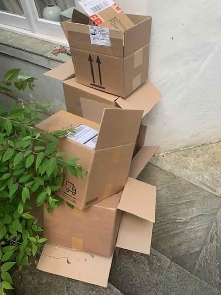 Photo of free Selection of cardboard boxes (London NW3) #2