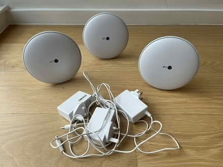 Photo of free Set of three BT Whole Home Wi-Fi routers (Highbury N1) #1