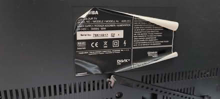 Photo of free 40 inch toshiba tv HD (Crawley down) #2