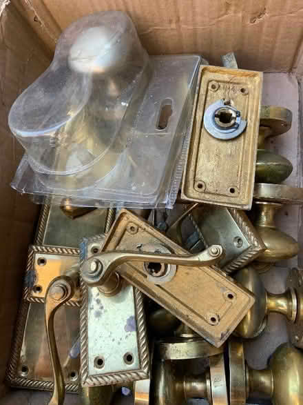 Photo of free Brass door handles (Hailsham BN27) #1