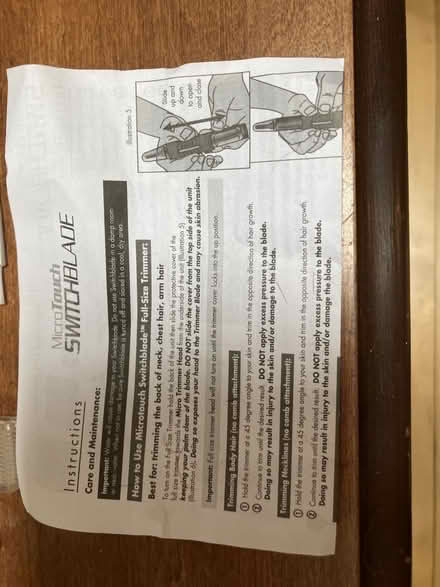 Photo of free Battery operated hair cutter/shaver (Balmerino DD6) #1