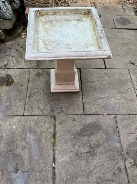 Photo of free resin bird bath (Stamford) #1