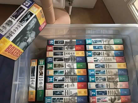Photo of free Set of “Boxers” VHS video tapes (Pinxton NG16) #1