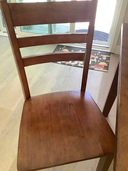 Photo of free Wood Dining Set (Table & Chairs) (Sorich Park) #3