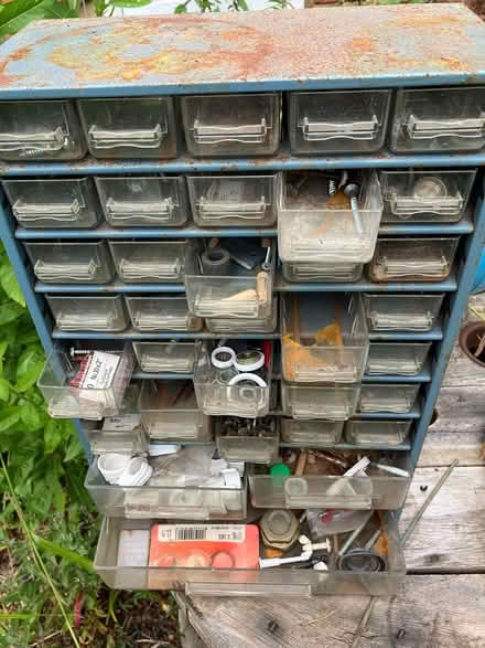 Photo of free Vintage Mini tool chest (West Horsley) #2