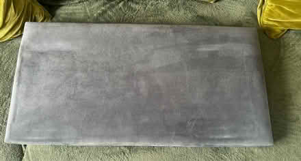 Photo of free Grey Velvet Ottoman Storage Box (WN8) #2