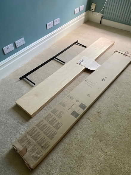 Photo of free IKEA ‘Lack’ shelf, concealed fixing (London, Barnes, SW13) #1