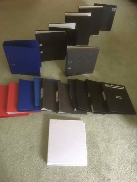 Photo of free A4 Ring binders (Sopwell AL1) #1