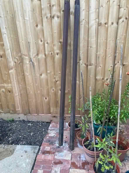 Photo of free Two iron bars, L-section (Lower Wolvercote OX2) #1