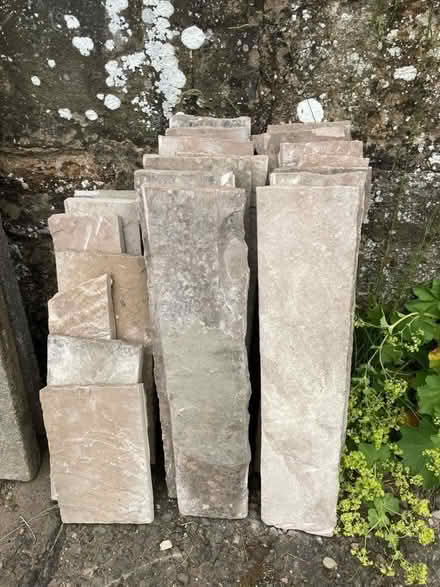 Photo of free Sandstone house signs for etching (Temple EH23) #1
