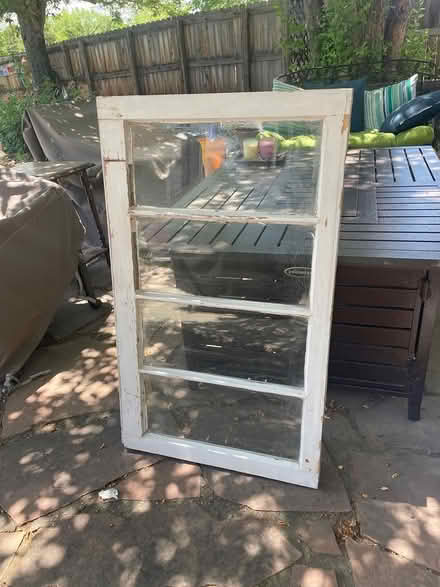 Photo of free Wooden cabinet and old window (Louisville) #3