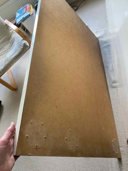 Photo of free Second white IKEA table (London, Barnes, SW13) #2