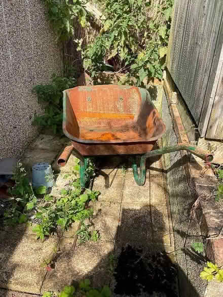 Photo of free Old builders wheelbarrow (Greatness TN14) #1