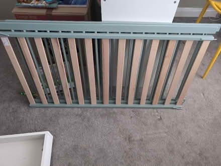 Photo of free Mokee cot and under cot storage (Bollington SK10) #2