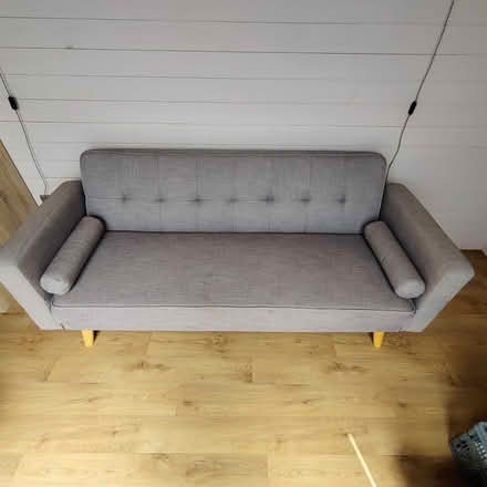 Photo of free Grey fabric sofabed (BL5) #1